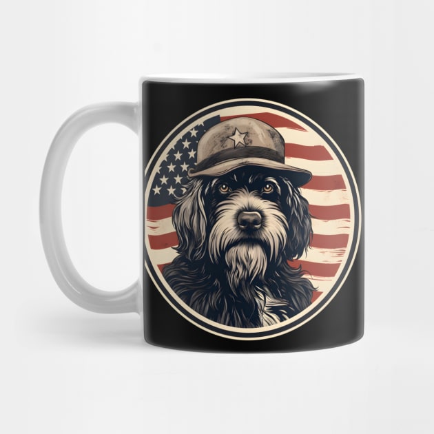 Patriotic Tibetan Terrier by NatashaCuteShop